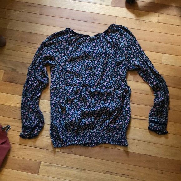 Floral linen blouse - Picture 3 of 3